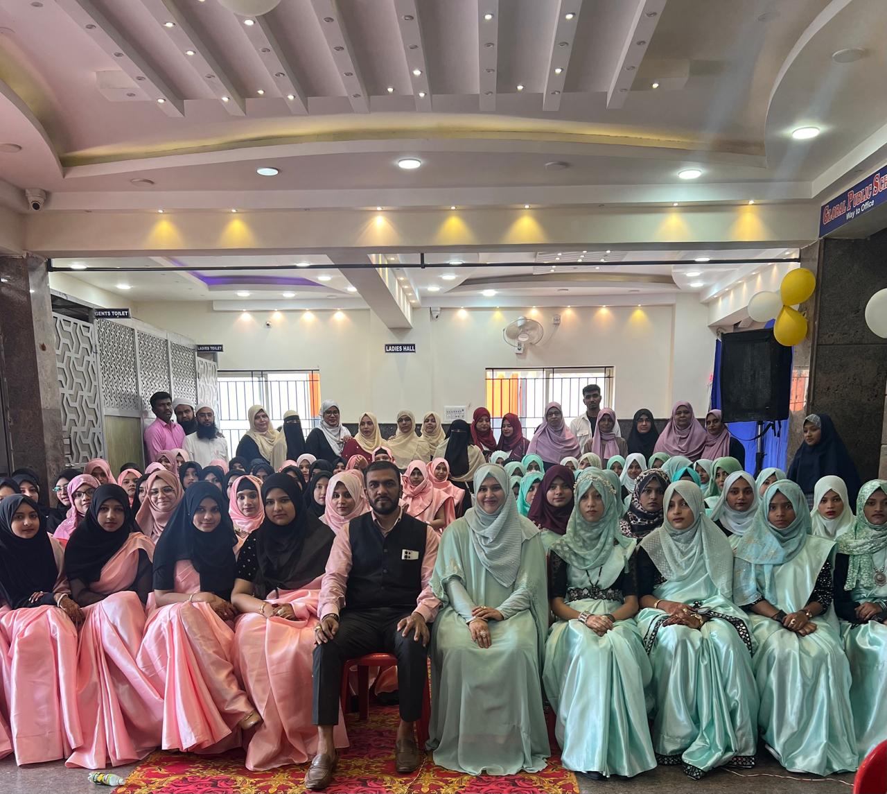 Large group photo at a school function
