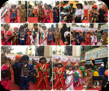 Children's fancy dress parade